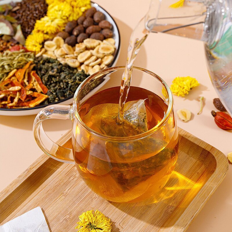 北京銅仁堂羅漢果脂肪海菊茶スイカズラ菊健康茶ビワみかんの皮オレンジの皮卸売|undefined