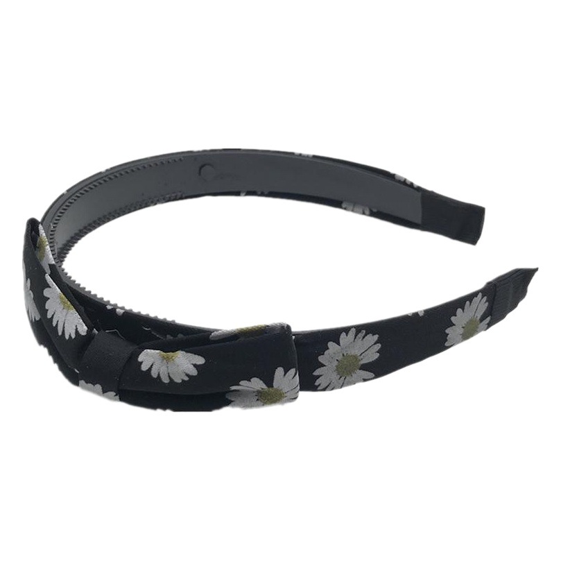 Nuevo estilo coreano ensanchado de doble capa grande pajarita diadema cabeza hebilla dos yuanes tienda accesorios para el cabello accesorios para la cabeza puesto de suministro