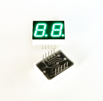 0.5英寸2位红、蓝、翠绿、黄绿数码管 5202AS/5202BS 数码管0.5寸