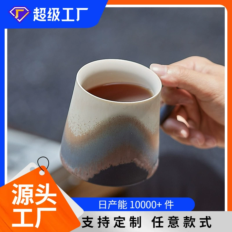 Люкс-пара кофейных чашек для двоих, высококлассные Jingdezhen керамические кружки, чашки с крышками, простая подарочная упаковка