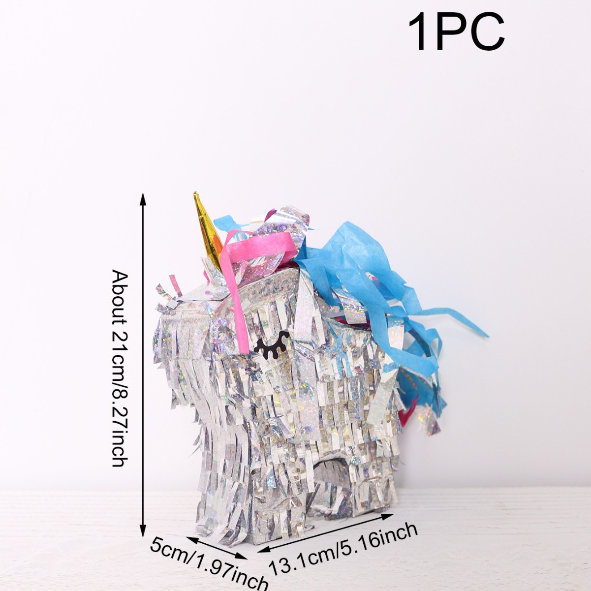 상자에 미니 유니콘 4개