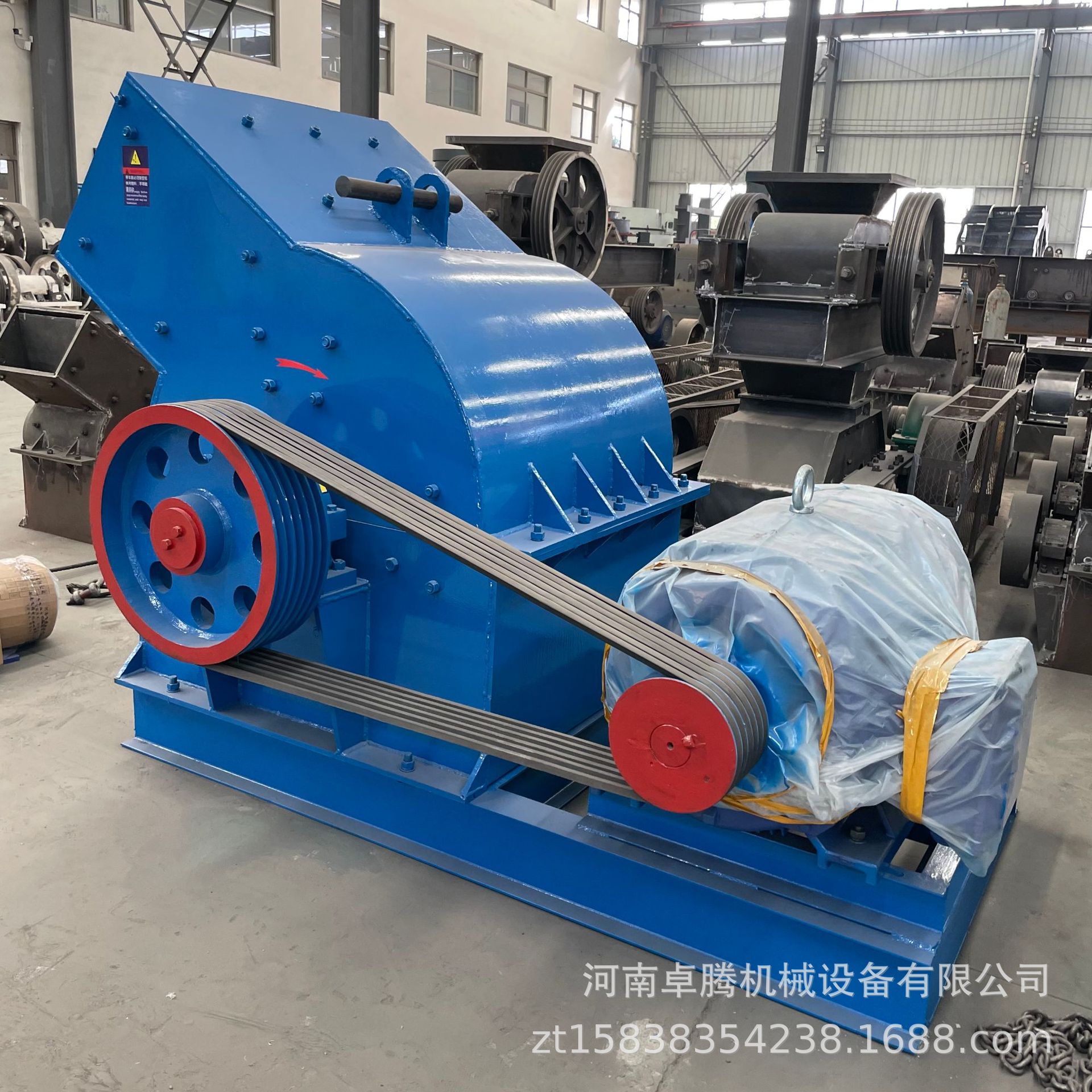 大型建筑垃圾粉碎机青石锤式破碎机炉渣钢渣锤式破碎机玻璃磨粉机