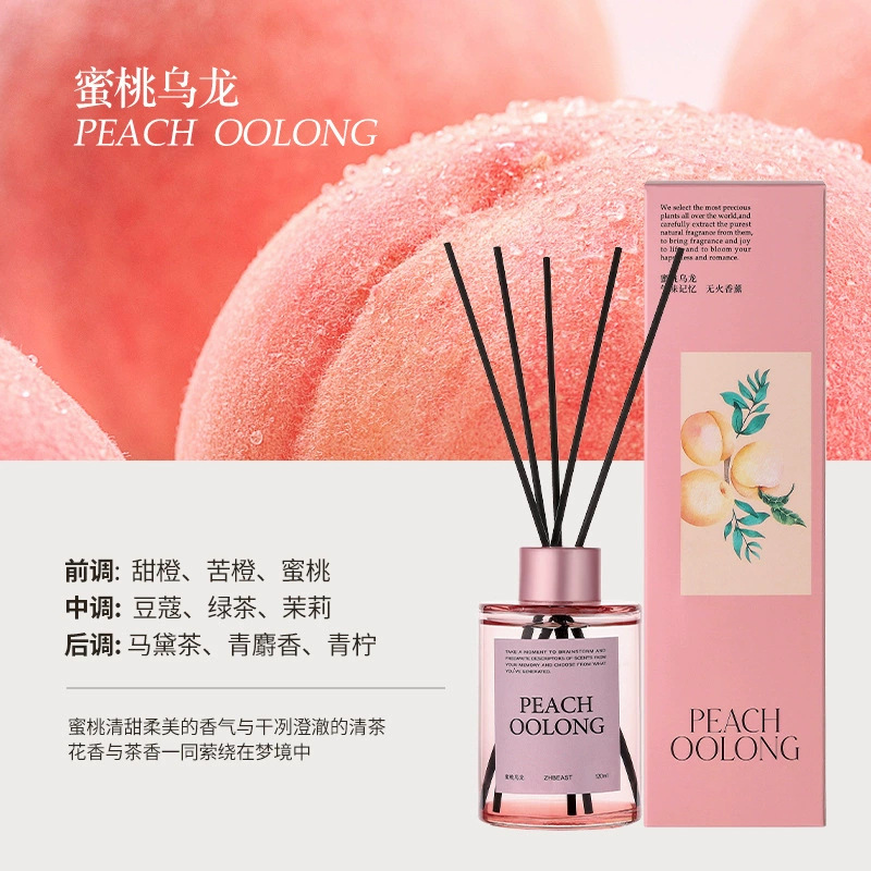 Aceite esencial de aromaterapia sin fuego para el hogar, desodorización duradera de alta gama, decoración de fragancias de hotel, plantas para el hogar, aromaterapia de ratán