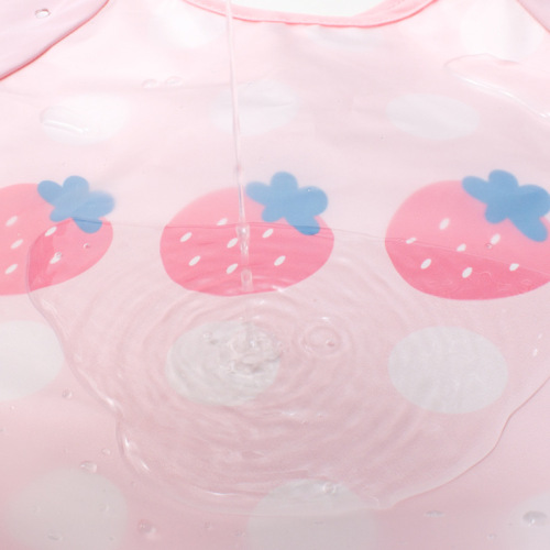 Cute Taobao smock, anti-dirty for eating, long-sleeved, anti-dirty, children's dual-use flip bib, reverse dressing, children's protective clothing, baby