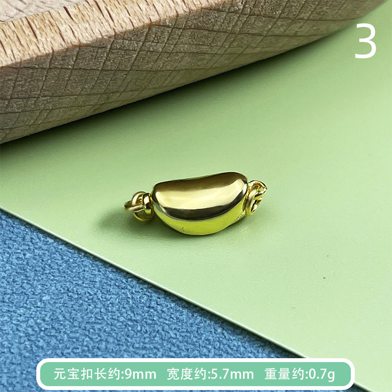 골드 주괴 버클 스몰 사이즈 골드 색상