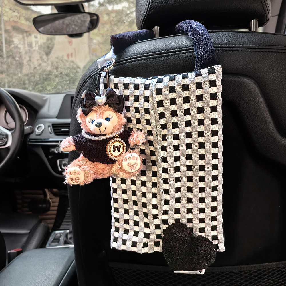 Bolsa de toallas para automóviles de Sherry Meat Duffy, caja de extracción para automóviles, bolsa de toallas para asiento para automóviles