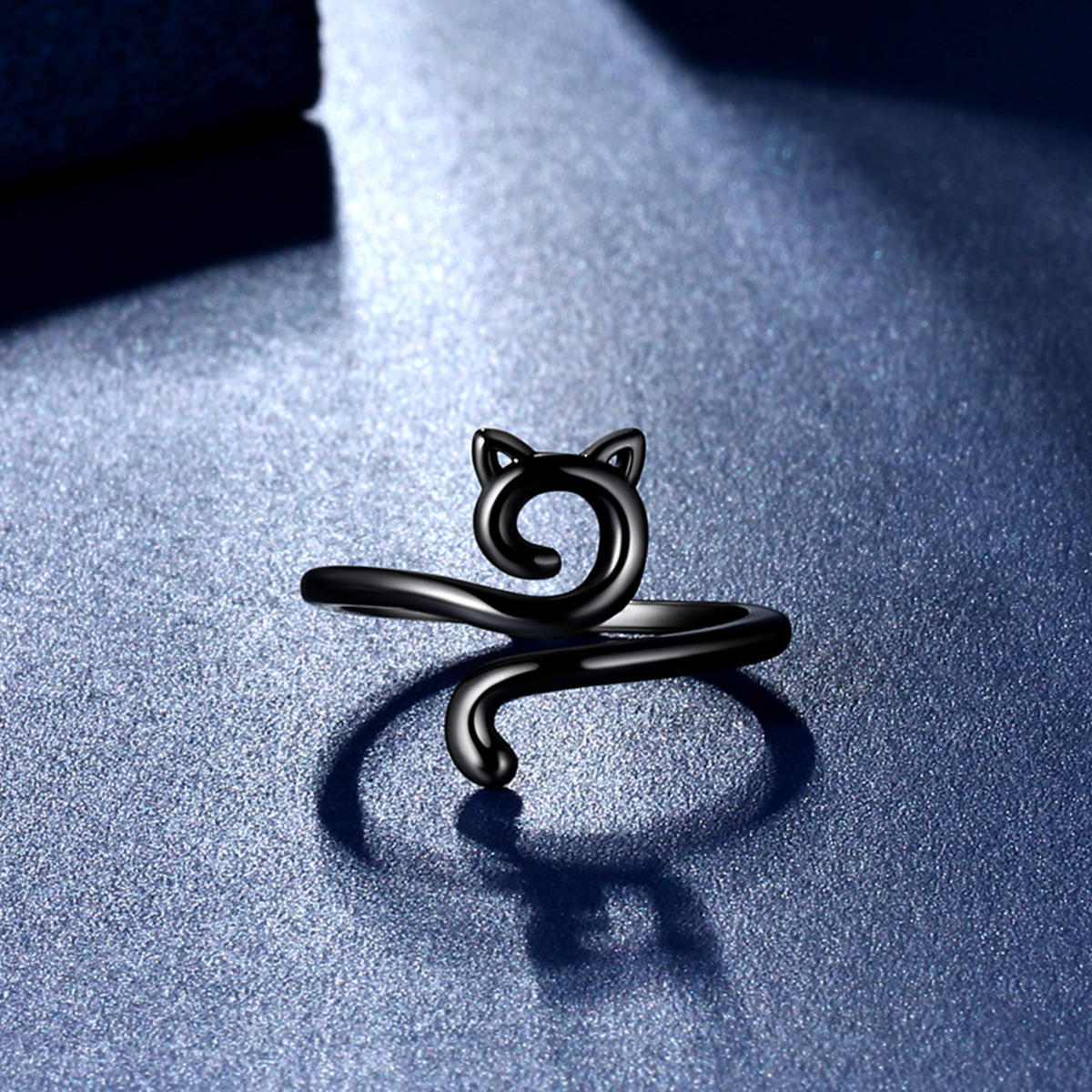 Classic Style Cat Alloy Wholesale Open Rings display picture 1