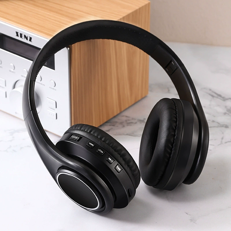 Стильные складные накладные Bluetooth-наушники с мощным басом, стерео, заводская частная модель
