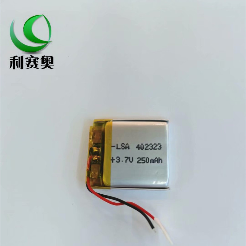 3.7V可充电402323聚合物锂电池180MAH MP3MP4蓝牙GPS导航血氧仪