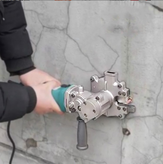 手持式钢筋冷切锯 金属螺纹杆切割锯 便携式钢筋剪断机