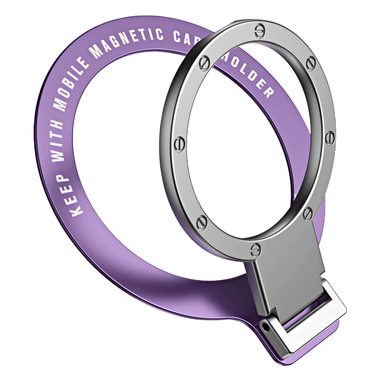 Новый самоклеящийся вращающийся держатель для телефона с магнитным креплением MagSafe, складная металлическая подставка для телефона, универсальная для Android