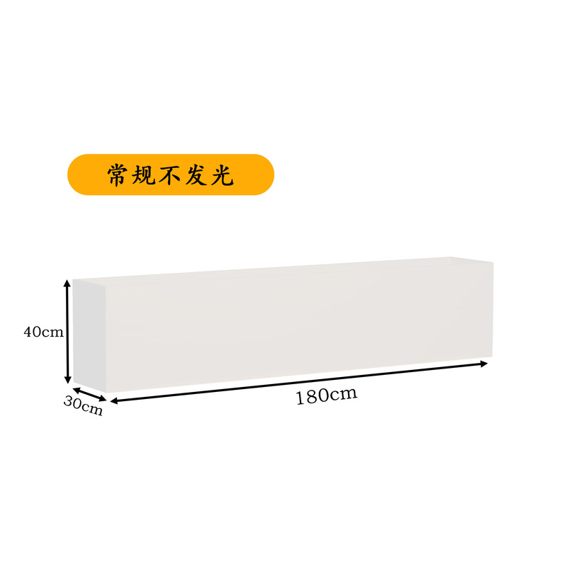 屋外フラワーボックス発光コンビネーションバルコニー花壇中庭ガーデンテラス風景植栽ボックスフラワーチャンネルステンレス鋼|undefined