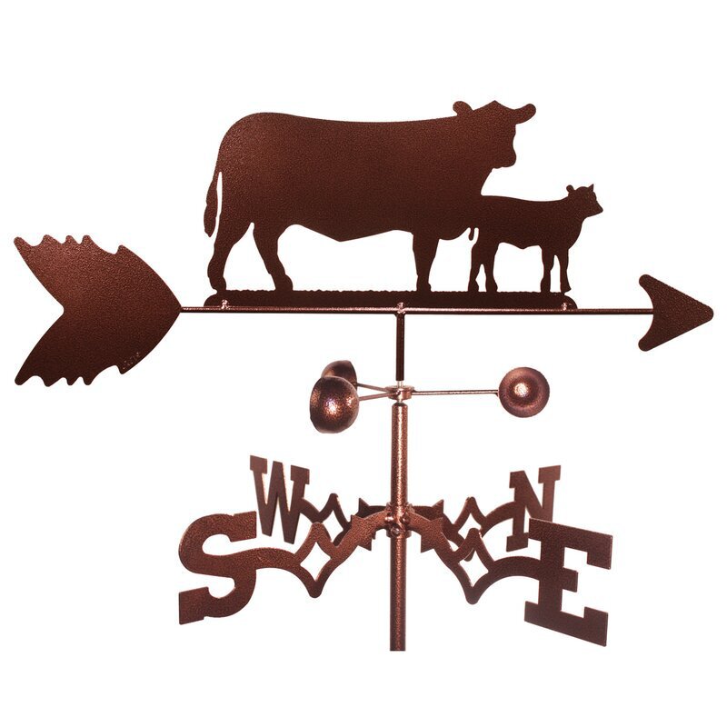 Daniel Mavericks Weathervane Metal Silhouette Cross-border E-Commerce North America European Products Non-quality Non-refundable One Generation