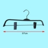 Black hook iron trouser rack 37*1.2CM
