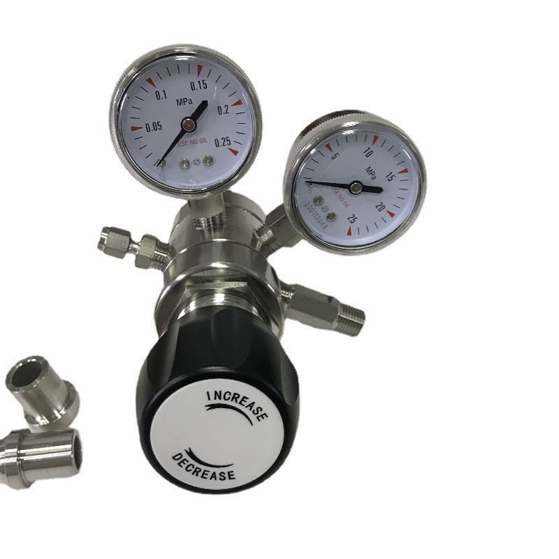 氮气二级减压阀，不锈钢减压器厂家