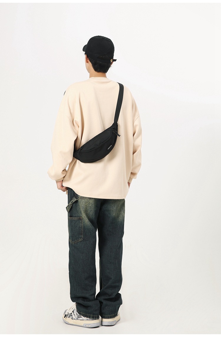 Torba, torba na klatkę piersiową typu crossbody, nisza uniwersalna 2024 nowa moda, sport, ekskluzywny styl, internetowa celebrytka torba na klatkę piersiową_voghion.com