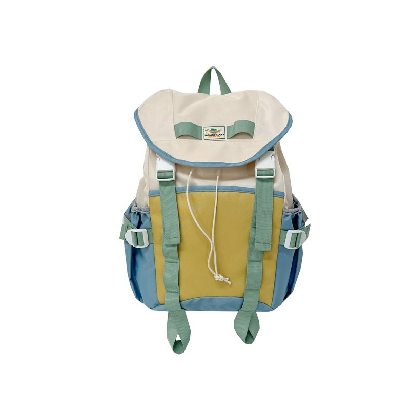Mochila coreana de moda para niños y niñas, estilo occidental, mochila escolar de escuela primaria de gran capacidad, mochila para niños con cordón de moda nueva