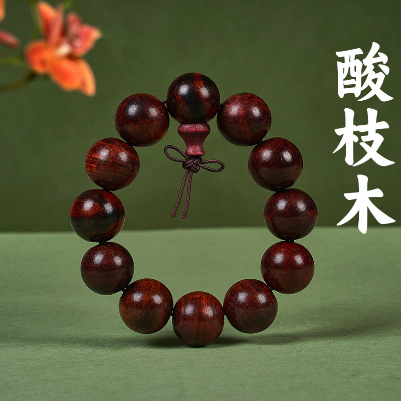 天然白檀ブレスレット卸売、紫檀、モミ、六道木、緑白檀、黄花梨、中国風文化アクセサリー、男性用ブレスレット、女性用ブレスレット|undefined