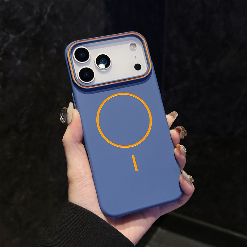 适用苹果17Promax超薄PC手机壳16pro磁吸15肤感iPhone13保护套12|undefined