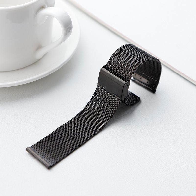 Aplicable para iWatch 04 línea Milán Nice correa Apple Samsung watch4 Huawei GT4 correa de reloj de acero