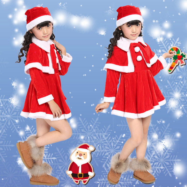クリスマス衣装男女児童クリスマス衣装子供クリスマス衣装クリスマス衣装サンタクロースセット|undefined