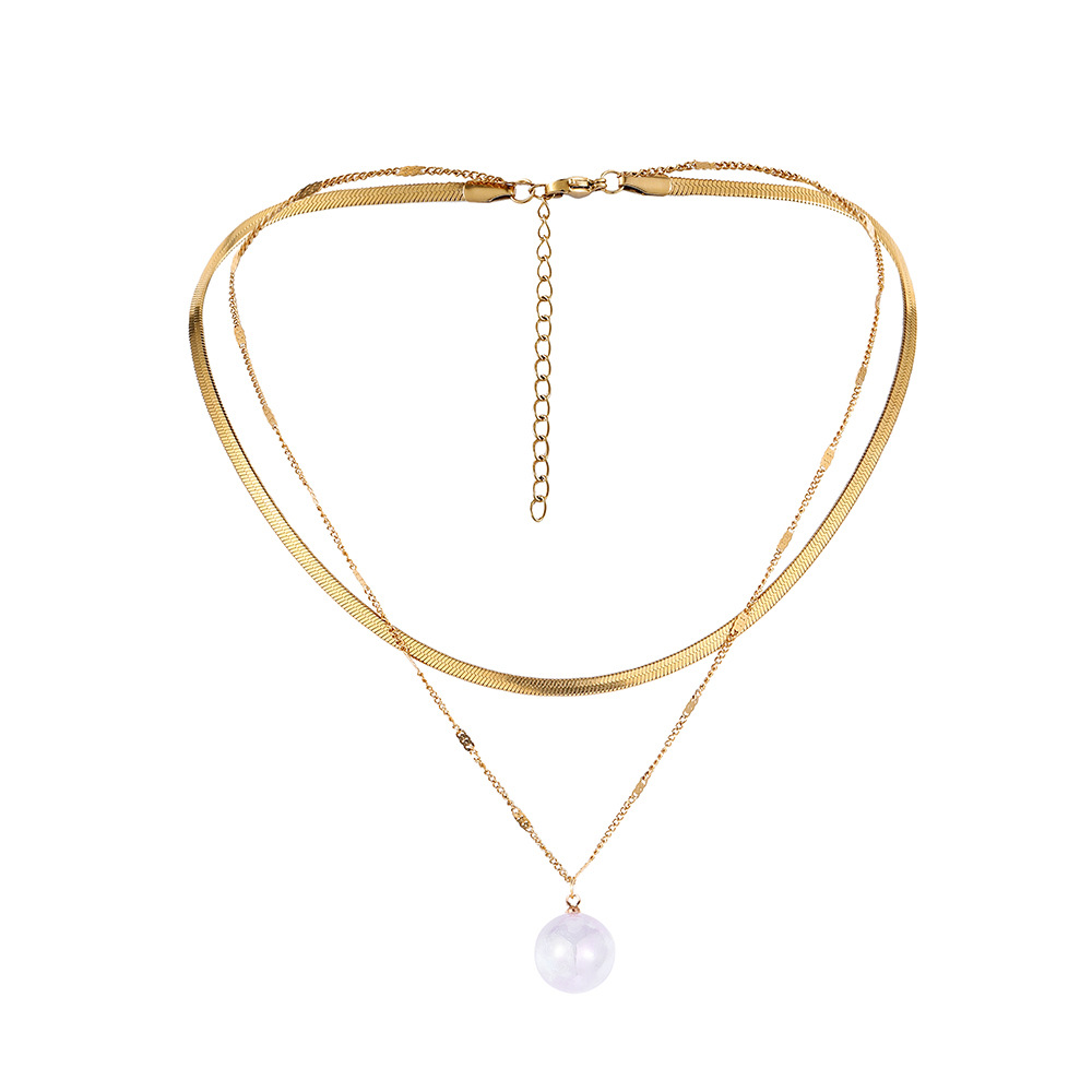 Fashion Butterfly Titanium Steel Plating Pendant Necklace Colorza_colorza_22