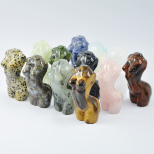 Source Factory Spot Wholesale Human Body Female Model Character Carvings Crystal Jade Crafts Ornaments Cross-Border Foreign Trade Accessories