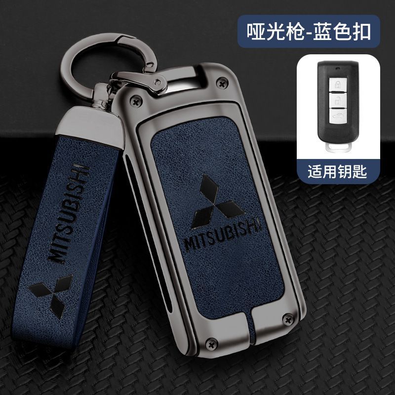 총 컬러 블루 가죽 (쉘 핸드 로프 버클)