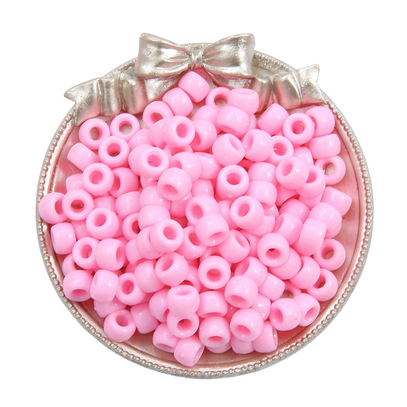 アクリル大穴バレルビーズポニービーズ織り手作り diy ブレスレットプラスチックビーズジュエリーアクセサリービーズルースビーズ|undefined