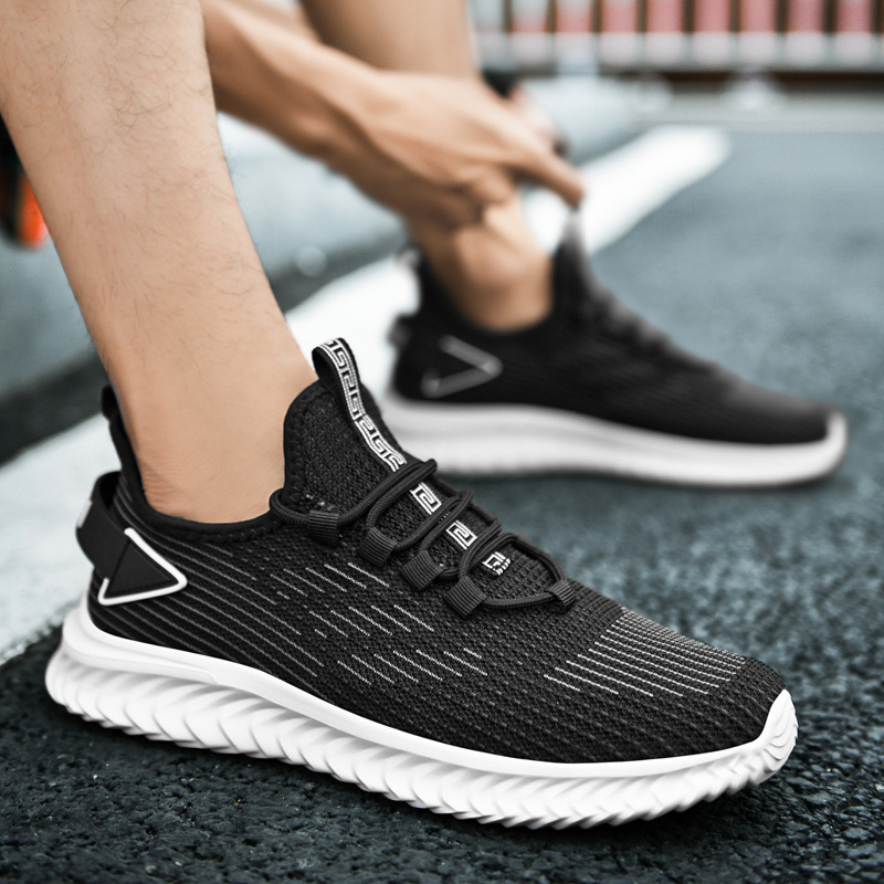 Summer Water-Resistant Large Size Breathable Men's Casual Sports Shoes Outdoor Hiking Shoes Foreign Trade Hollow Mesh Shoes