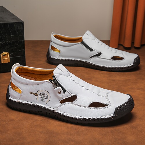 Comfy Microfiber Slip On Hiking Shoes for Men