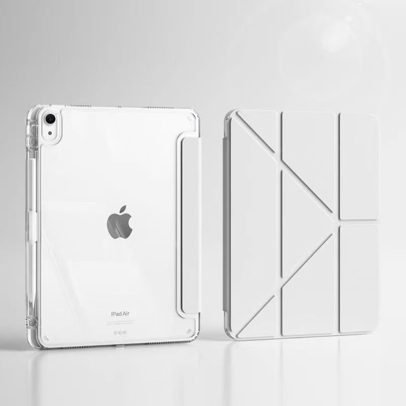 iPad11タブレット保護ケース3+Y折高透明アクリルAir11Y折タブレットケースPro11磁気吸着ケースに適用|undefined