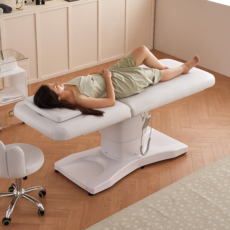Cama de belleza eléctrica de elevación cama de masaje salón de belleza cama de operación automática especial cama dental cama de tatuaje multifuncional