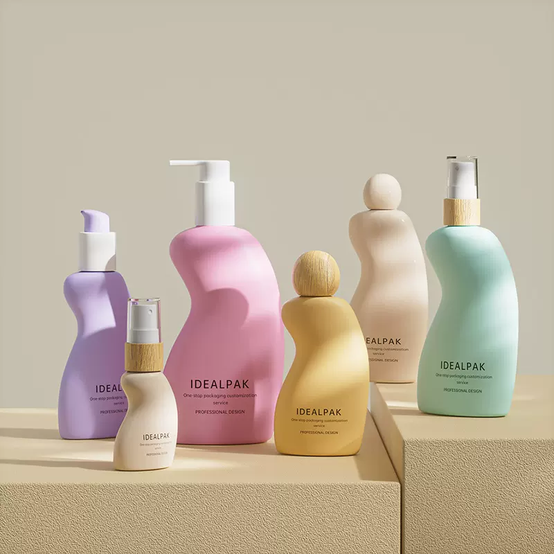 30/90/100/125/150/250ml洗发水瓶子空瓶高级感按压洗护瓶喷雾瓶