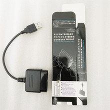 现货PS2手柄转PC PS3转换线 ps2 to ps3 adapter USB接口 ic版