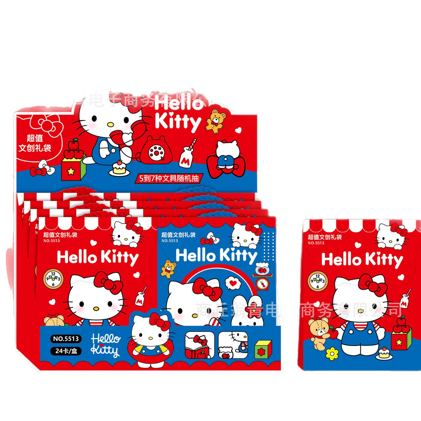 Hello Kitty, креативная милая подарочная коробка, канцелярия, набор, подарок на день рождения