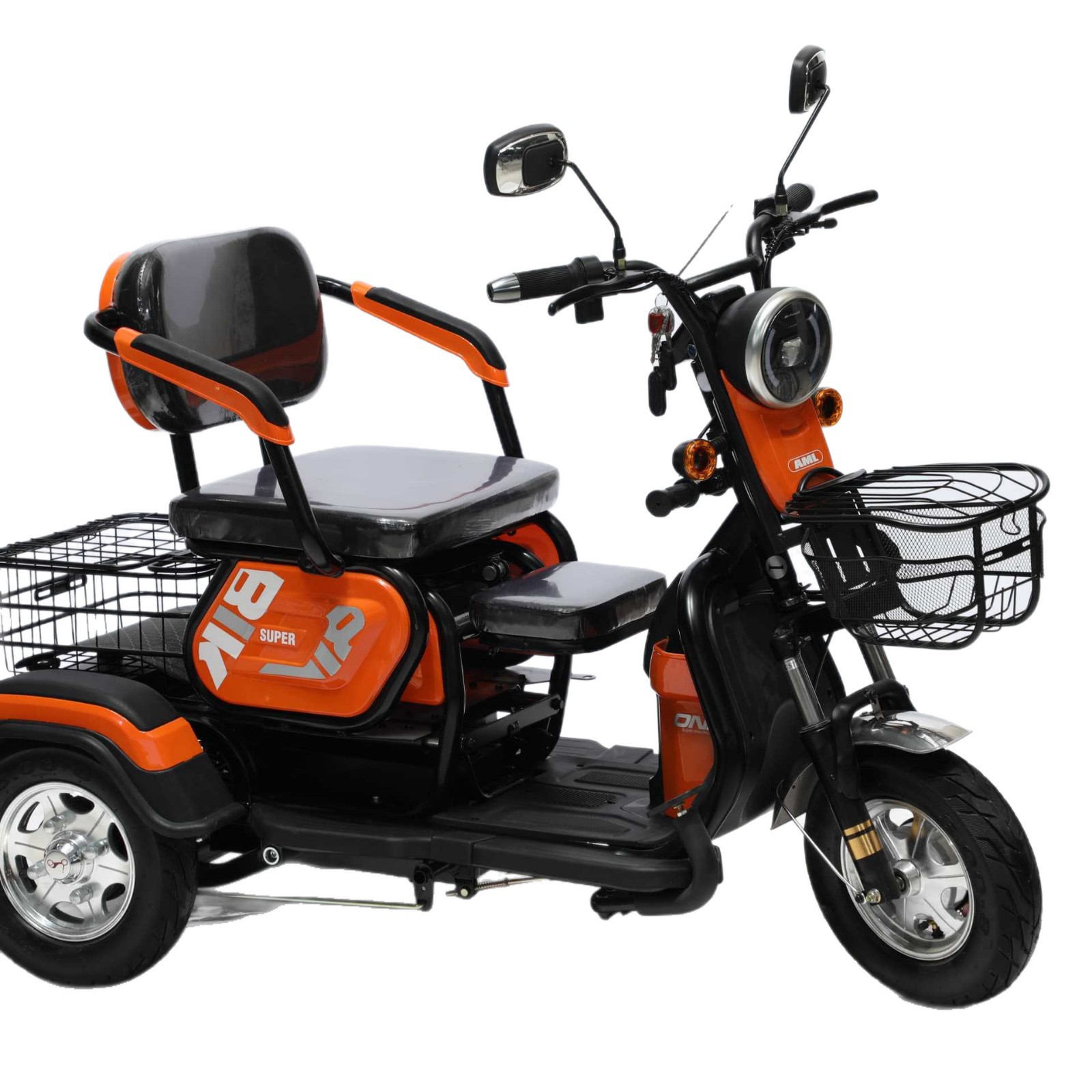 Comercio exterior nuevo triciclo eléctrico para personas mayores pequeños scooter casuales de tres ruedas ligeras para una sola persona