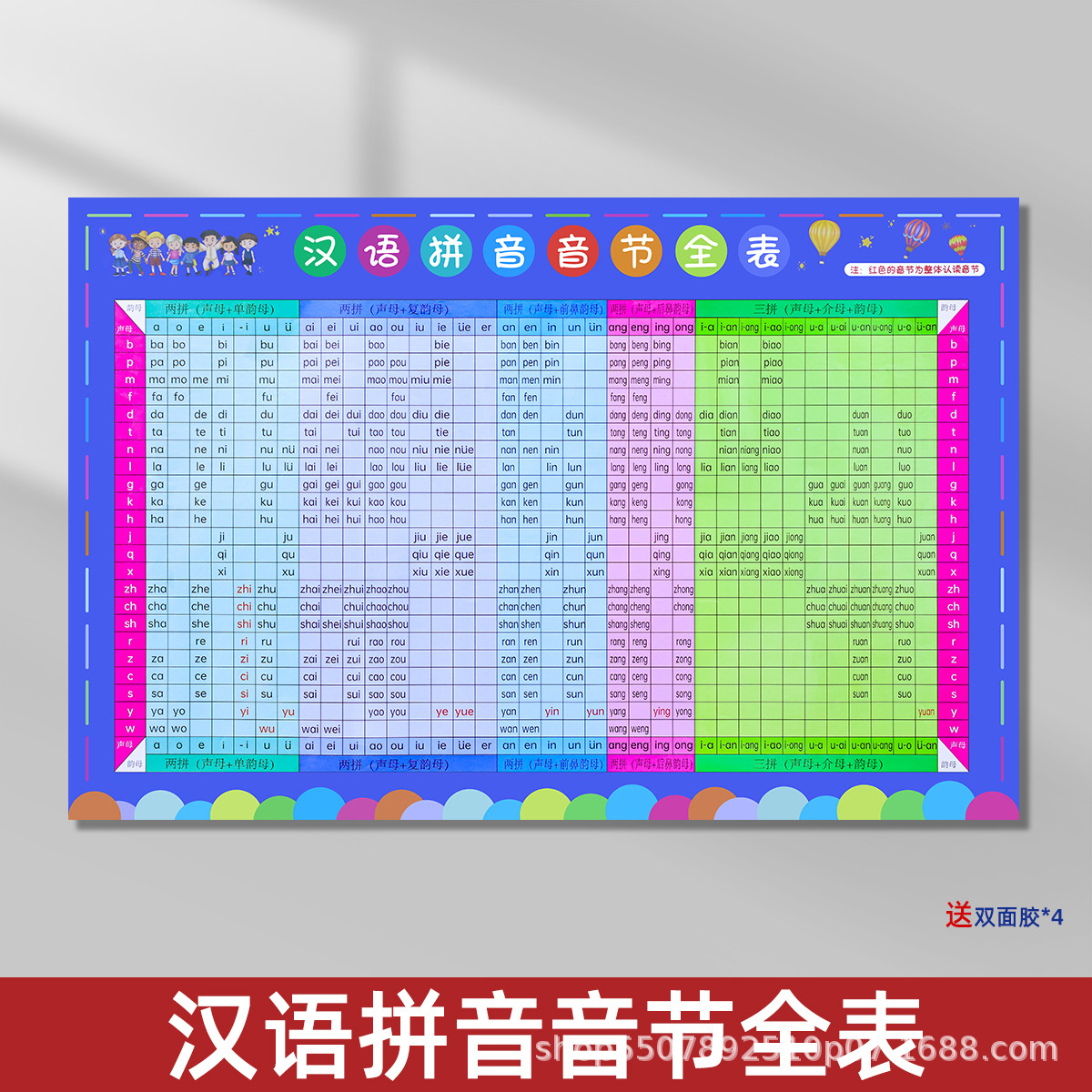 alfabeto chino pinyin mapa de pared mapa de pared primer grado 26 iniciales y vermas alfabéticas de lectura integral de ortografía de sílabas