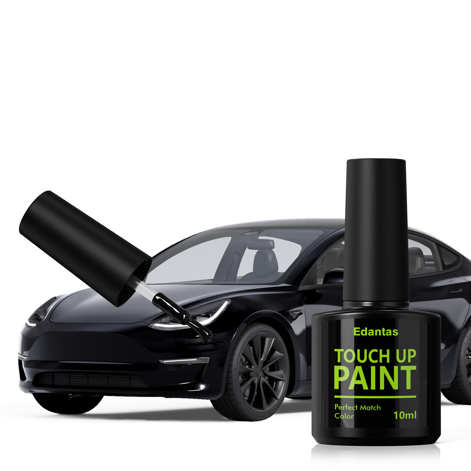 Qìchē – Car Paint Pen Sheet Metal Spray Repair - tesla-special-car-paint-black