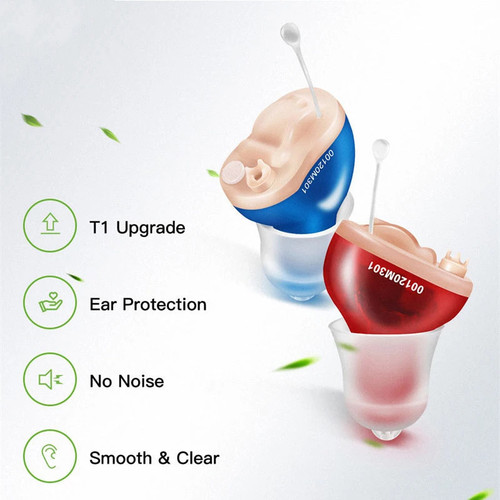Factory New Invisible In-the-Canal Multi-Color Hearing Aid Cross-Border English Version