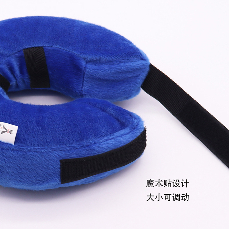 Amazon Elizabeth collar de perro mascota collar inflable anti-mordedura belleza anti-lamer PVC gato collar fabricante