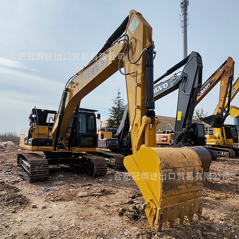 Caterpillar 20 toneladas de segunda mano excavadora Cat 320D2L excavadora de movimiento de tierras comercio exterior