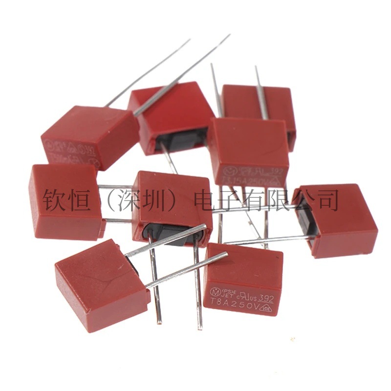 T392方形保险丝0.5A/1A/2A/3.15A/5A/6.3A/10A 慢断250V电源保险