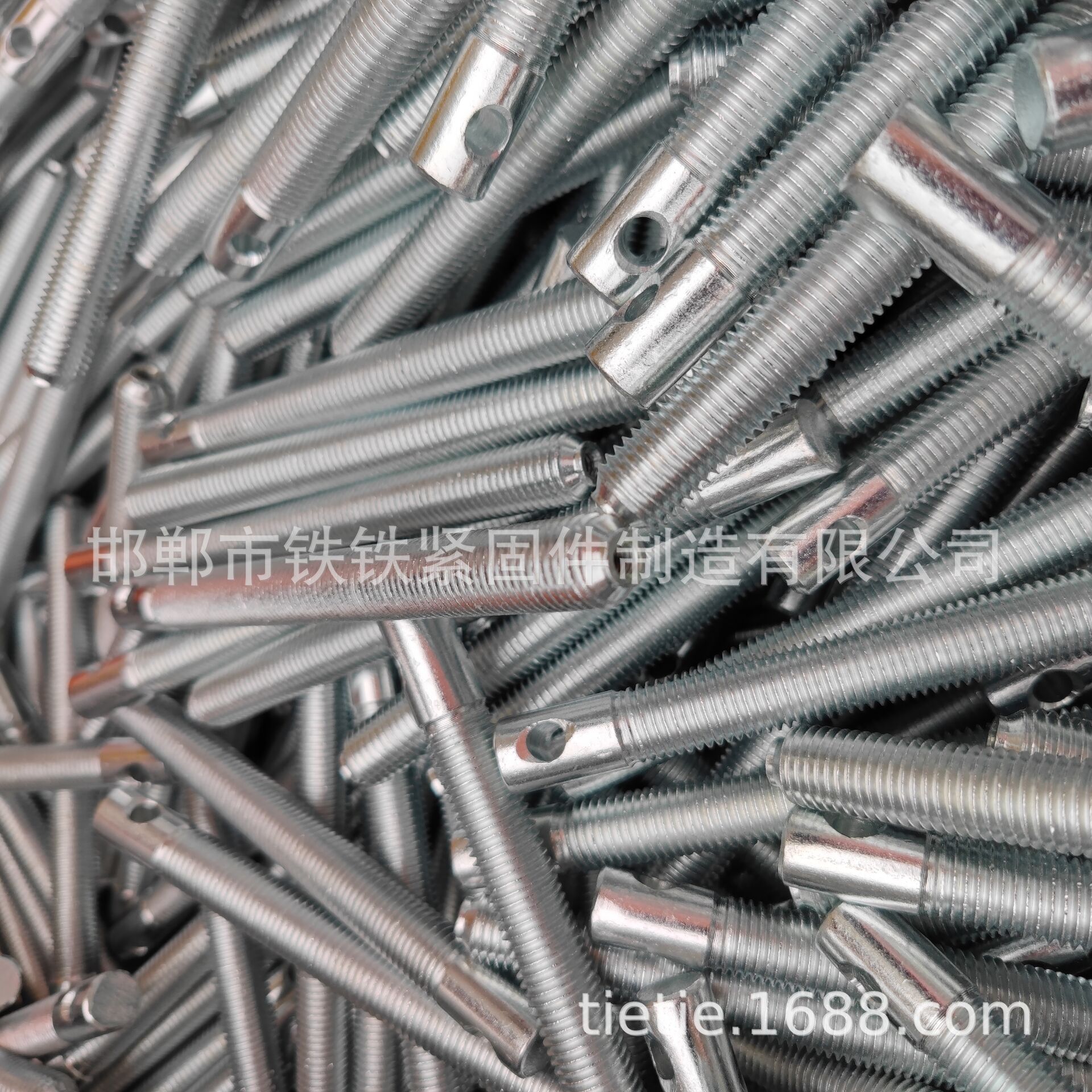 河北永年工厂定制异形螺丝 单头螺栓  镀锌钻孔单头螺丝 可定制