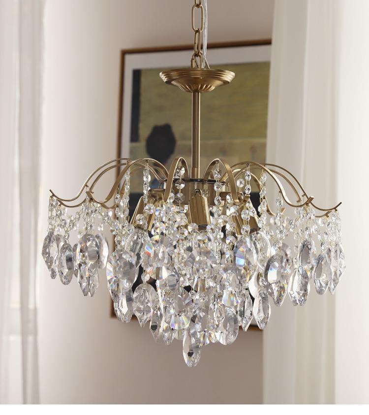 Full Spectrum Eye Protection Romantic Crystal Chandelier