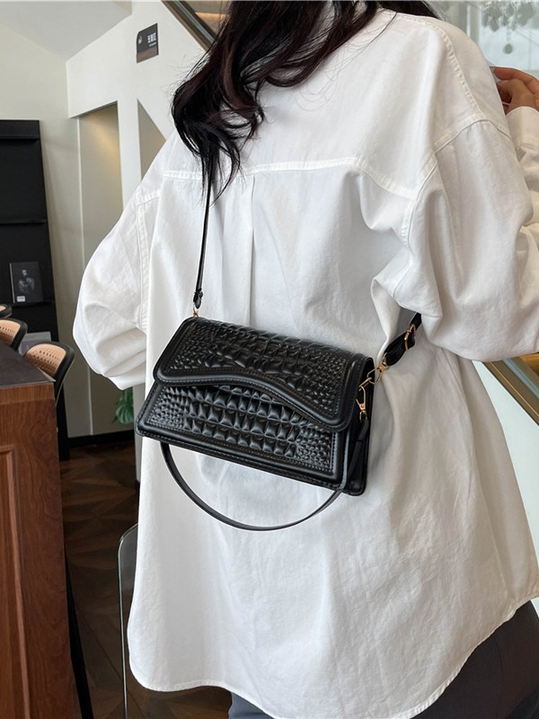 Bolso de verano bolso de mujer 2024 nueva moda simple bolso de mano brillante bolso de hombro de mujer bolso pequeño