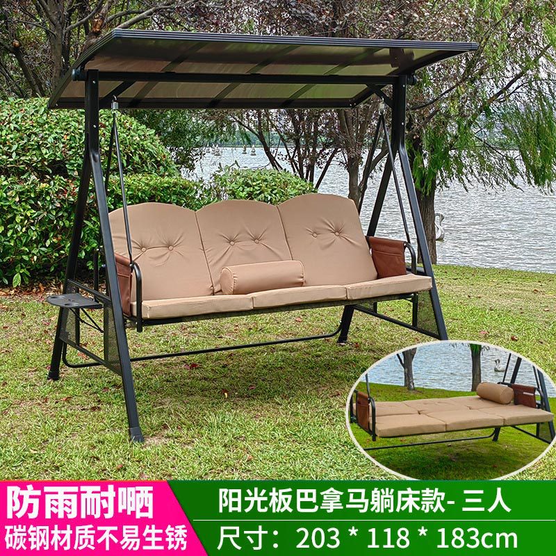 Silla colgante para exteriores, silla colgante para patio, silla colgante tipo cesta para balcón, silla colgante de metal moderna de aleación de aluminio para interiores.