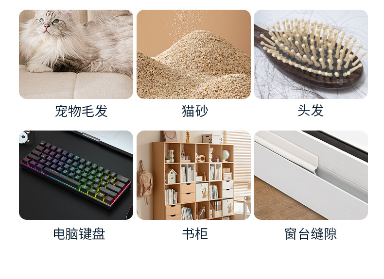Cross-Border New Model Portable Car Vacuum Cleaner with Suction and Blowing Functions, Wireless Mini Vacuum Cleaner for Car and Home Use, Electric Dust Blower