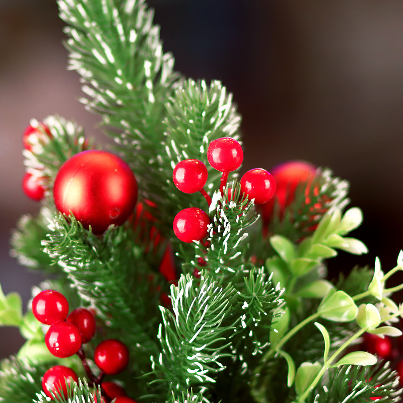 Hjem og have Nye juletræspynt julepynt Kreativ skrivebordsjuletræ Gavepynt Scenearrangement_voghion.com