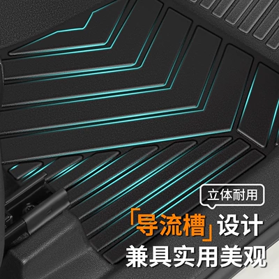Universal Foot Pad — TPE full-coverage floor mats, smart